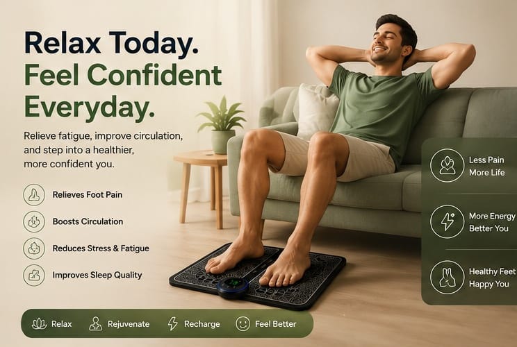 RelaxStep Pro – Smart EMS Foot Massager