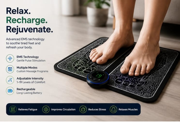 RelaxStep Pro – Smart EMS Foot Massager