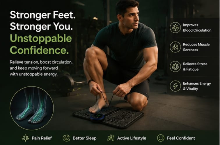 RelaxStep Pro – Smart EMS Foot Massager