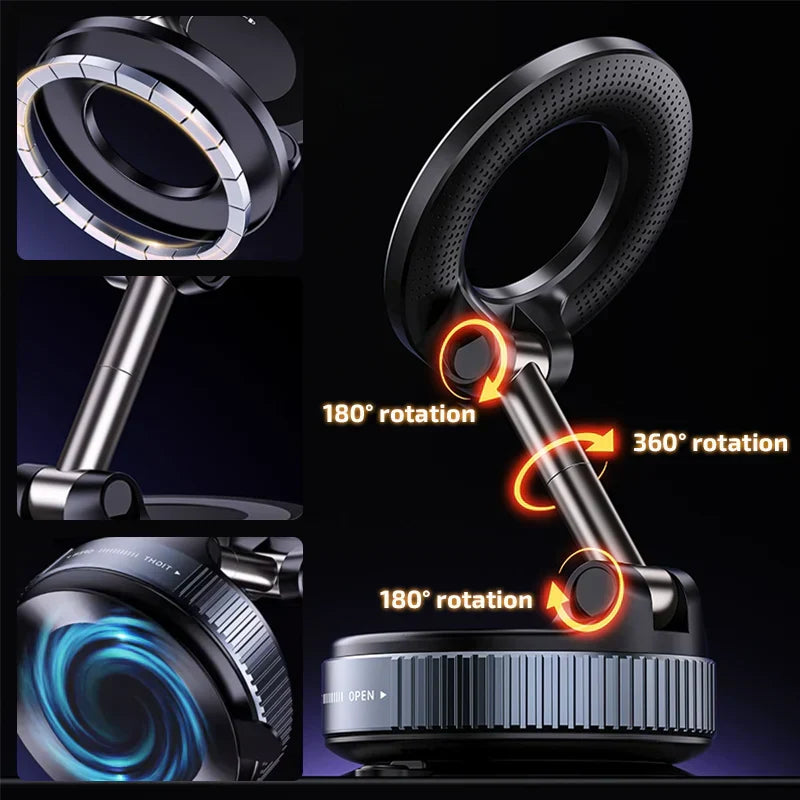 360° Rotating Car Dashboard Phone Holder