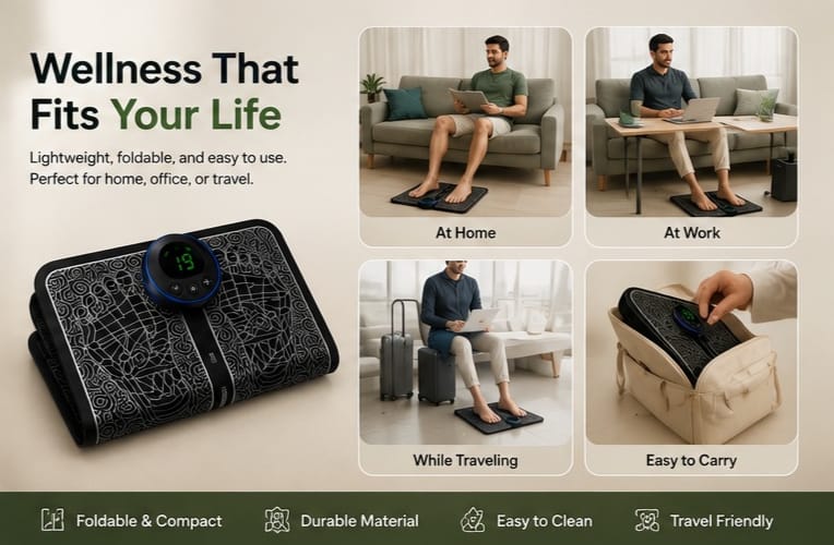 RelaxStep Pro – Smart EMS Foot Massager